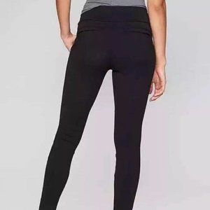 Athleta Highline Hybrid Pant Black & green  Size: 2 hike run